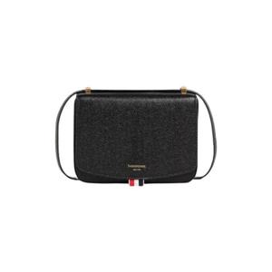 톰브라운 페블 그레인 레더 미니 스퀘어드 새들백 블랙 FAP385A-00198-001