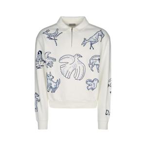 크리스챤디올 후드 티셔츠 583J604A3000 085 WHIMWHITE