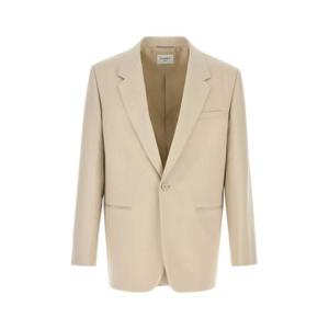 생로랑 수트 자켓 817949Y2L82 2630 Beige o Tan