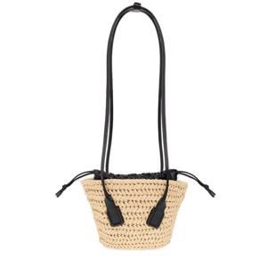 26 SS 보테가 베네타 아르코 라피아 스몰 쇼퍼 백 743638V2P02