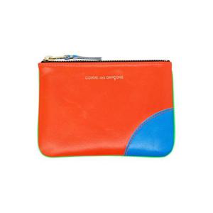 꼼데가르송 클래식 레더 라인 파우치 SA8100SF 3 Arancio
