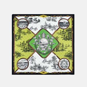 [루이까또즈(스카프)]마리가든 실크 사각 스카프 1CSM224