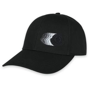 몽클레어 볼캡 3B00034 0U082 999 BLACK DOM