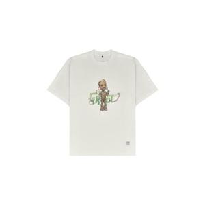 Ader Error아더에러 x 디즈니 그루트 티셔츠 01 오프 화이트 BND1SSTS0120OW