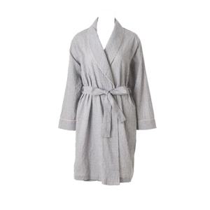 와코루 (여성가운) 사계절 입기 좋은 면선염 체크 로브가운 (WRB2513W)