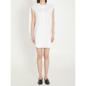 자크뮈스 자수 디테일 라운드넥 원피스 DRW00759A W00780 100