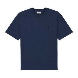 생로랑 크루넥 코튼 블렌드 반팔 티셔츠 832941 Y37HC4110