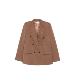 스텔라 맥카트니 수트 자켓 650116 3HU7052521 Leather Brown