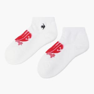 [르꼬끄골프]르꼬끄골프양말 KQF GQ122LSO11-WHTE 여성 그래픽자