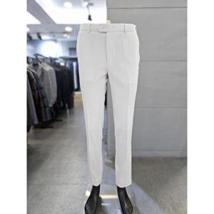 바쏘옴므 세이브존03 바쏘옴므 남자 봄 여름 바지 아이보리 스판 슬랙스 팬츠 WSAQA2PS09A