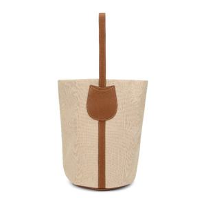 롱샴 코튼 캔버스 어드저스터블 스트랩 버킷백 10367HJG 121