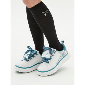 [마스터바니] 여성 체크 배색 키높이 스니커즈형 골프화 421D1SE111_WH