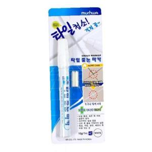 문화연필 타일줄눈 마카(리필2개포함)/펜형식 (1개)