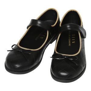 [빈] 빈1 BZ54AF02BK 여아 블랙 도트 구두 BZ54AF02BK