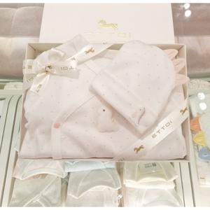 [에뜨와] (에뜨와) (출산백일선물)(S)데이배내바디수트V데이신생모(핑크) (07R01790M) (유아 출산 백일 돌선물 조카 07R01790M