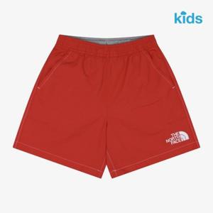 [노스페이스 키즈] 노스페이스 키즈 NS6NS01 RED 힐크레스트 쇼츠 반바지 NS6NS01W