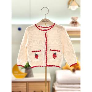 [압소바] HK(26년봄신상)리즈벨 니트 크로셰 가디건 (AA1123604) AA112360