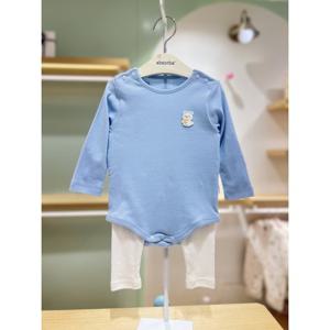 [압소바] 압소바HM (아기슈트) 크루바디슈트(바지포함)25년신상 (QA2510623) QA251062