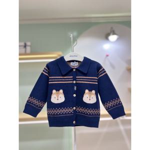 [압소바] 압소바HM (아기 가디건) 허블 니트 가디건 (25년가을상품) (M0A2543204) M0A25432