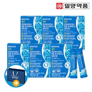 일양약품 멀티 프로바이오틱스 비피더스 락토바실러스 생 유산균 6박스 (쇼핑백)