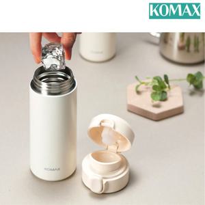 코멕스 안전 잠금장치 미니 보온보냉 원터치 텀블러 350ml