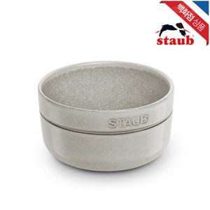 [스타우브]세라믹 미듐 보울 화이트 트러플 12cm 공기 찬기 (ST40508-032)