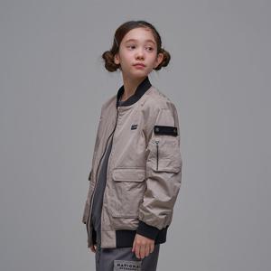 [내셔널지오그래픽키즈] K241UJP820 어드벤처 항공점퍼 GRAY BEIGE