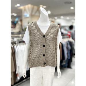 소고 세이브존01 브이넥 니트 베스트 AJ2VA01-3