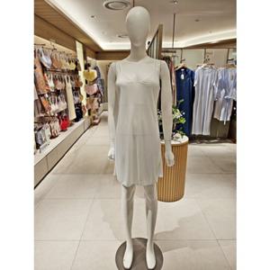 [바바라] 가볍고 시원한 비치지않는 심플한 바바라 풀슬립(바바라 슬립 속치마) AFS4370S