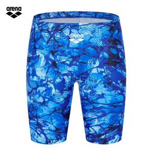 [아레나] 아레나 아쿠아맵 A4FM1MF25 BLU (주머니백 증정) 남성4부 실내수영복 A4FM1MF25