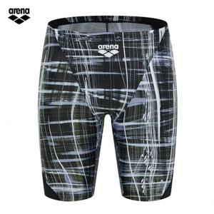 [아레나] 아레나 글로잉 A4FM1MF14 BLK (주머니백 증정) 남성4부 실내수영복 A4FM1MF14