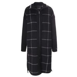 [조순희]울블랜드 니트콤비 코트 (FLWC405)