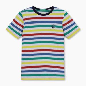 [베네통 키즈]베네통키즈 멀티스트라이프라운드티 3EJGC10H4 MU