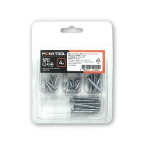 나사세트 툴스피아 몬스툴 일반나사못 4종 세트