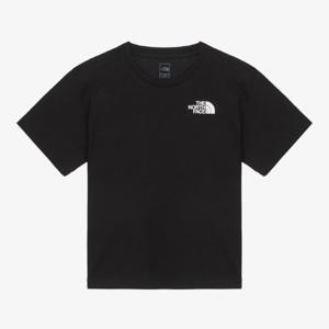 노스페이스키즈 고-투 반팔 라운드 티(NT7UR02BLK)