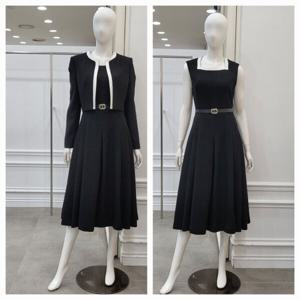 [미니멈]민소매 원피스 자켓세트 (MZAGWO1890)_IC