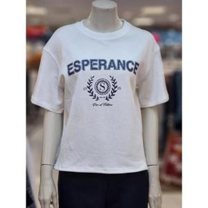 SOUP 세이브존07 영문 프린트 반팔 티셔츠 SB3ST33