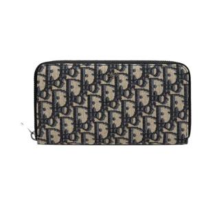 디올 오블리크 자카드 장지갑 그레이2ESBC252YSE H05E