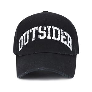 [지프]JQ2GCU118 블랙 25년 아웃사이더 빈티지 프린트 5각 볼캡