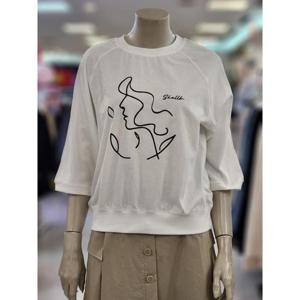 SOUP 세이브존07 칠부 프린터 티셔츠 SBXSR26