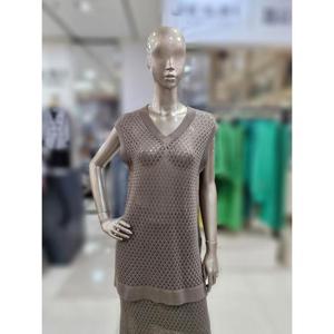 제시뉴욕 세이브존04 V넥 니트 베스트 JE55KV285SKV