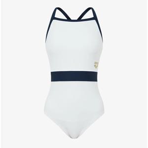 [아레나] 여성 A5BL1LO04WHT 마린 플레이어 원피스 싱글 크로스 스트랩백 실내수영복 A5BL1LO04