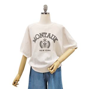 [포커스]몬탁 린넨 티셔츠 FM5D3TS3244