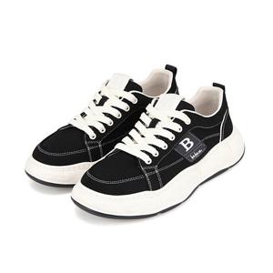 [바바라(슈즈)]바바라 MAN B로고 경량 스니커즈BMI106_BK