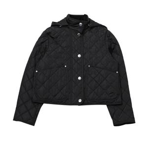 라프리마 버버리 다이아몬드 quilting 나일론 크롭 자켓 퀄팅 8072798