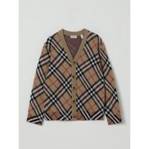 키즈 버버리 Graham Check 그레이엄 체크 니트 가디건 8104300 B
