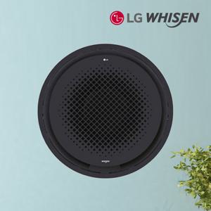 에어컨신 LG 휘센 인버터 천장형 원형 블랙 냉난방기 40평 실외기포함 TW1450Y9BR
