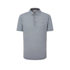 닥스 골프 남성 24FW 가격인하스테디셀러스트라이프 레터 로고 폴로 티셔츠 (BLUE) WGTS4C501B1