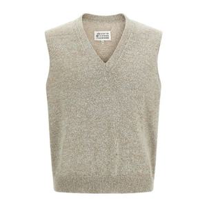 메종마르지엘라 딥 브이넥 부클 니트 베스트 S50FB0115M13152 0