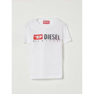키즈 디젤 티셔츠 J0247500YI9 K100 White